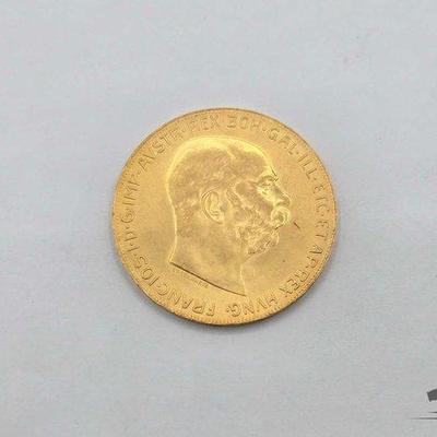Sale Photo Thumbnail #110: #1200 • 1915 Australian 100 Gold, 33.8g
