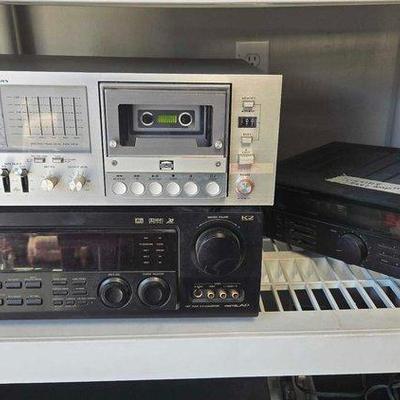 Sale Photo Thumbnail #202: #2024 • JVC Stereo Cassette Deck, Synthesizer & More
