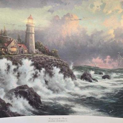 #2826 • (3) Thomas Kinkade Prints
