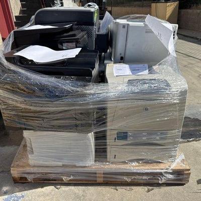Sale Photo Thumbnail #307: #2902 • 9 HP Printers

