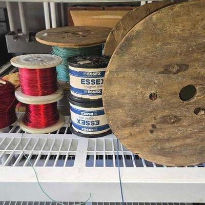 #2132 • (9) Spools of Wire
