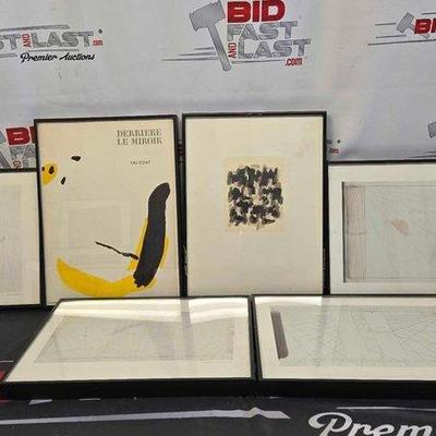#2802 • (6) Prints from Derriere Le Miroir
