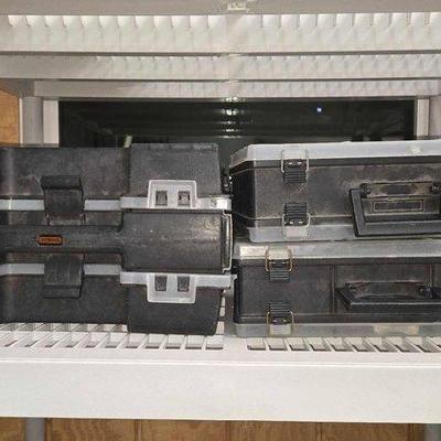 #2646 • (3) Tool/Storage Boxes
