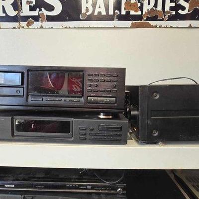 Sale Photo Thumbnail #205: #2030 • (3) Kenwood Surround Receiver, Compact Disc Player & More
