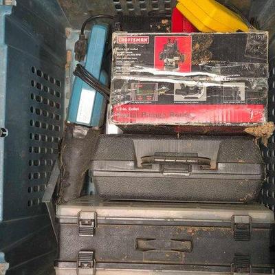 #2120 • Digital Plunge Router, Hole Saw Set & More
