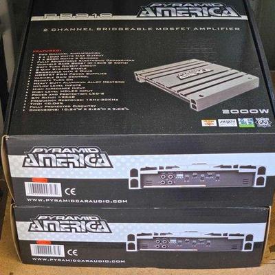 Sale Photo Thumbnail #315: #3060 • NEW!!! (2) Pyramid America PB918
