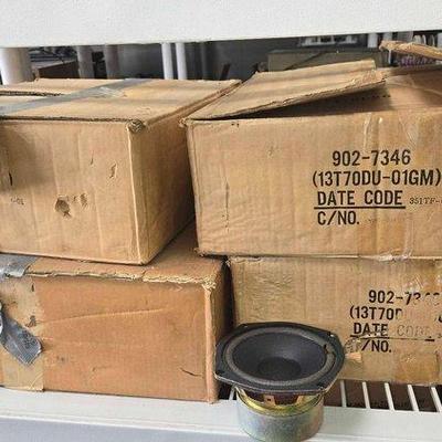 #2128 • (4) Boxes of Car Speakers

