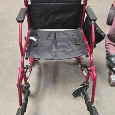 #2150 • Fold Up Wheel Chair
