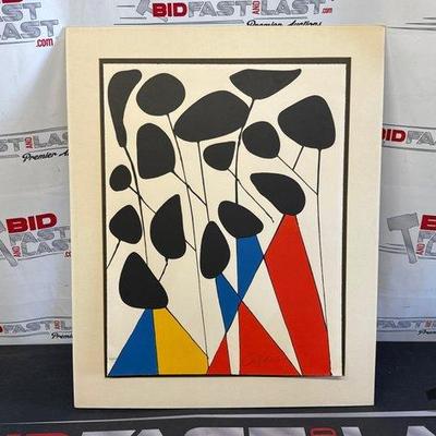 #2833 • Alexander Calder “Mobile” Limited Edition Signed Lithograph
