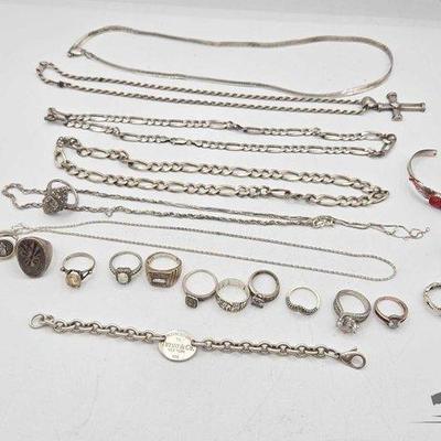 #906 • Sterling Jewelry, 266.2g
