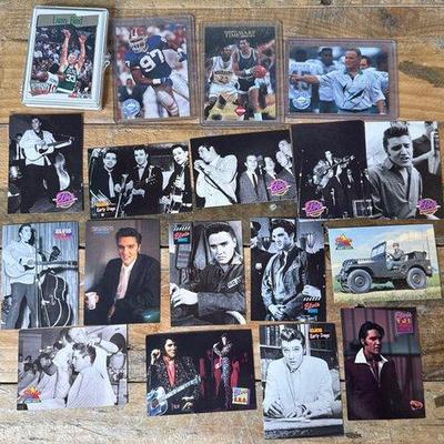 Sale Photo Thumbnail #180: #1893 • Basketball, Football and Elvis Presley Cards
