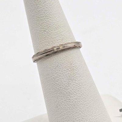 #714 • 14k White Gold Band, 1.6g
