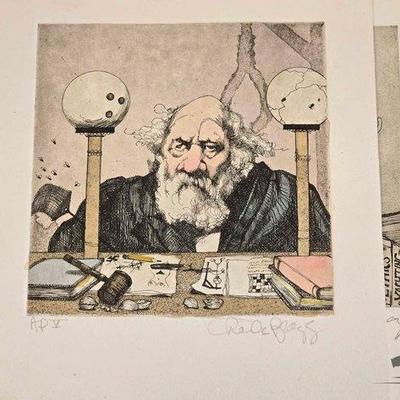 #2824 • (8) Charles Bragg Art Prints
