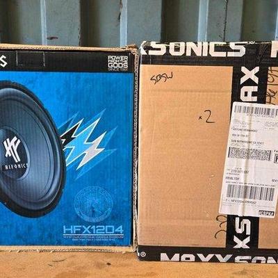 Sale Photo Thumbnail #314: #3058 • (2) NEW!!! Hifonics 12" Sub Woofer
