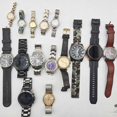 Sale Photo Thumbnail #108: #1150 • (16) Wristwatches
