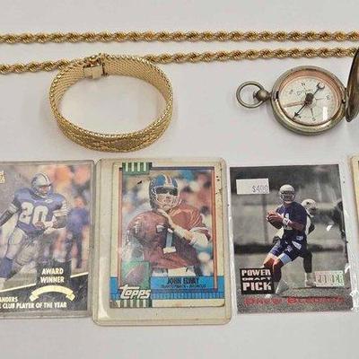 #1918 • Sports Trading Cards, Compass & More
