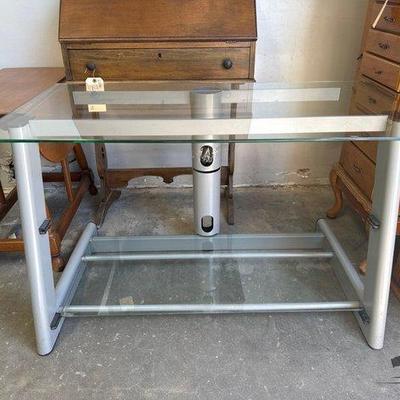 Sale Photo Thumbnail #223: #2408 • TV Center with Glass Tops
