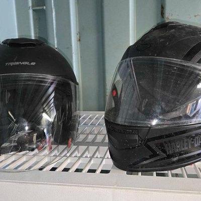 Sale Photo Thumbnail #325: #3500 • (2) Motorcycle Helmets
