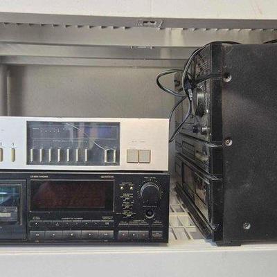 Sale Photo Thumbnail #207: #2034 • (3) Pioneer Stereo Tuner, Cassette Changer & More

