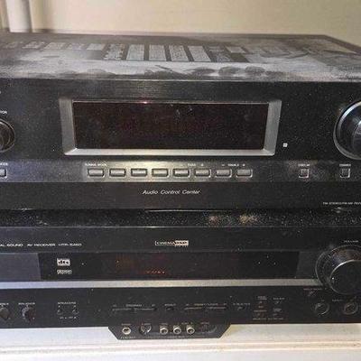 Sale Photo Thumbnail #204: #2028 • (2) Sony & Yamaha Stereos
