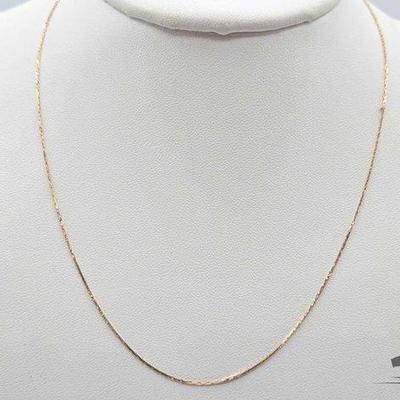 #726 • 14k Gold Necklace, 1.05g
