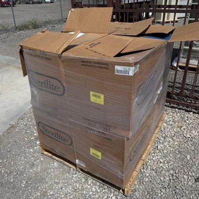 #90002 • Over 100 Plastic Bin Lids
