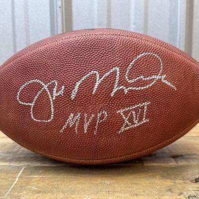 Sale Photo Thumbnail #147: #1840 • Joe Montana MVP XVI Football
