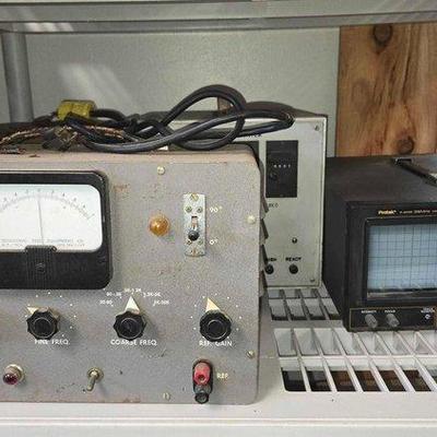 Sale Photo Thumbnail #215: #2050 • PhaseMeter, Oscilloscope & More
