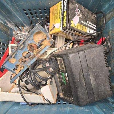 #2112 • Battery Charger, Spray Gun & More
