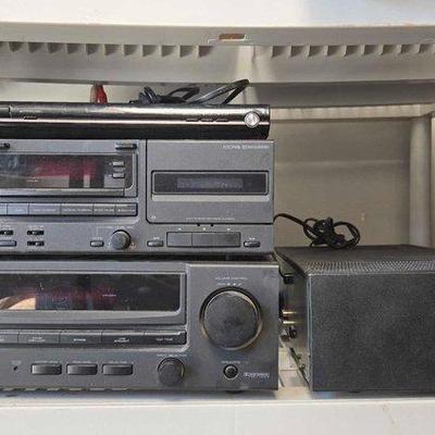 Sale Photo Thumbnail #206: #2032 • Toshuba DVD Player, Kenwood Cassette Deck & More
