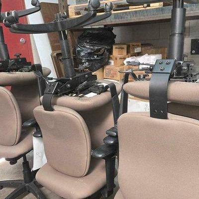 #2628 • (10) Rolling Chairs

