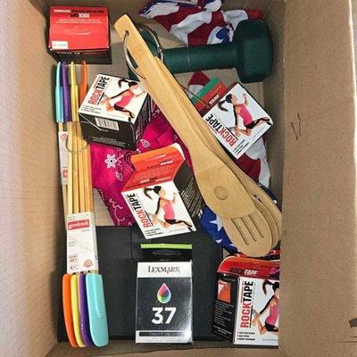 Sale Photo Thumbnail #331: #3512 • Rock Tape, Wooden Spoons & More
