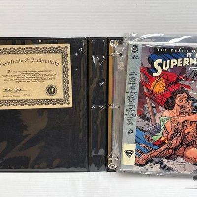 Sale Photo Thumbnail #189: #1914 • Deth and Return of Superman Collection with COA
