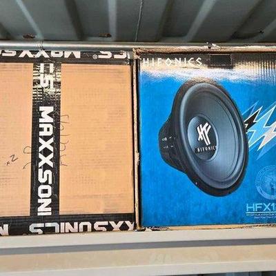 Sale Photo Thumbnail #311: #3052 • (2) NEW!!! Hifonics 12" Sub Woofer
