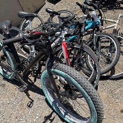 Sale Photo Thumbnail #388: #80012 • 3 Mountain Bikes, 1 Road Bike, 1 Fat Tire Bike
