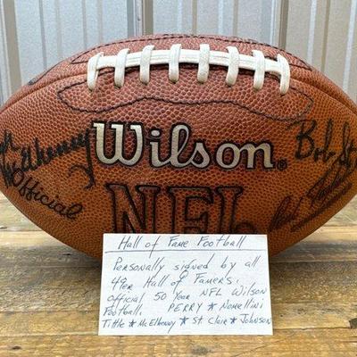 #1842 • San Francisco 49ers Signed Football
