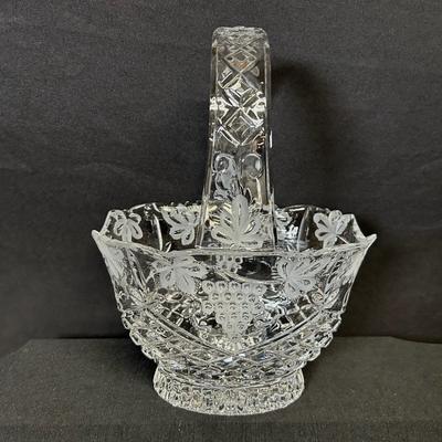 Shannon Crystal Footed Basket