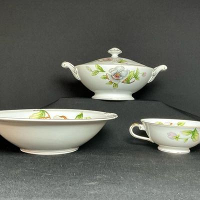 Roselyn Dogwood Round Serving Dishes And More
