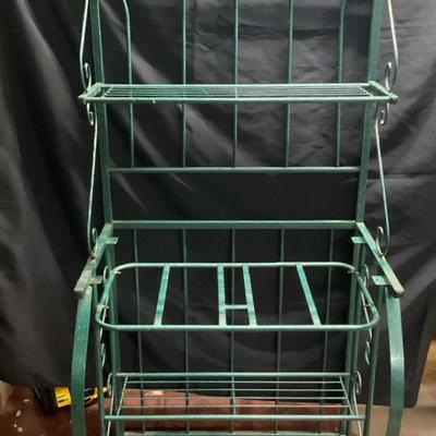 Teal Baker’s Rack