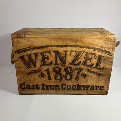 Vintage Wooden Wenzel Chest 