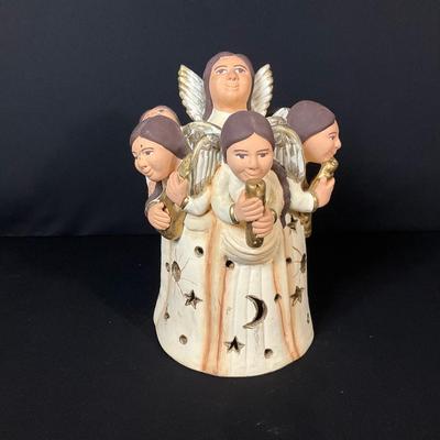 Ceramic Angel Candle Holder