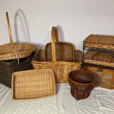 Wicker Basket Assortment 