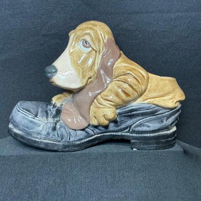 Royal Haeger Hound Dog Planter 