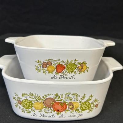 Corning Ware Spice Of Life Baking Dishes