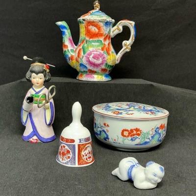 Asian Decor Teapot And More