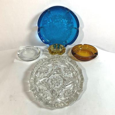 Glass Ashtrays 