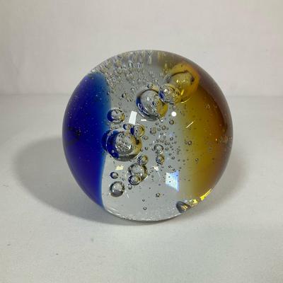 Mexican Glass Paperweight 