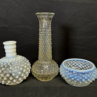 Hobnail Vintage Vases & More