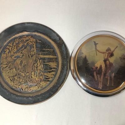Collectible Reed And Barton Plate And Friend 