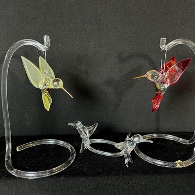22k Gold Accented Hummingbird Collectibles